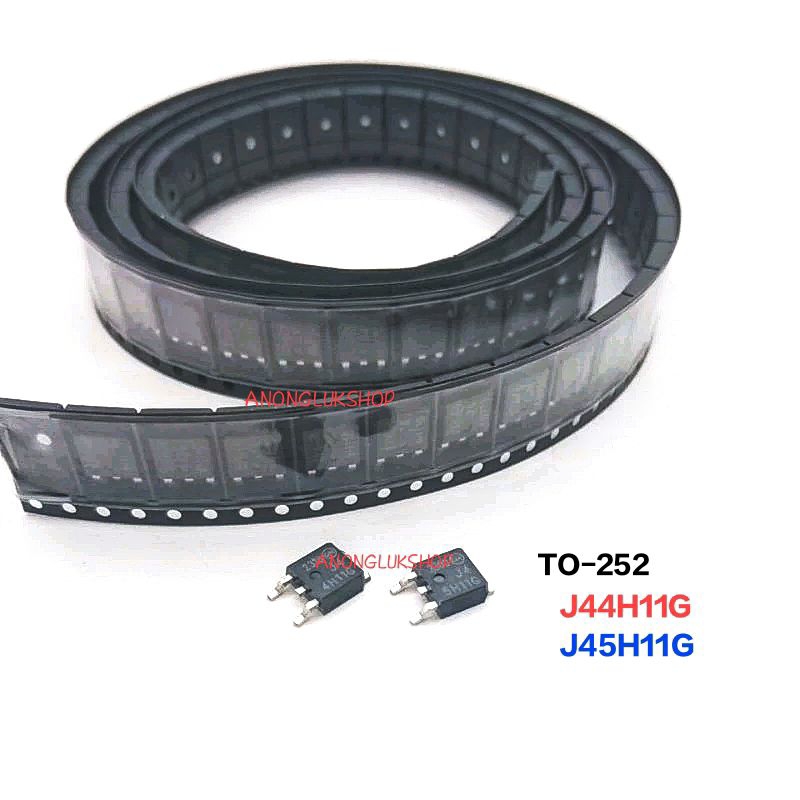 ราคาต่อ 1ตัว👉👉MJD44H11G MJD45H11G TO-252 44H11G 45H11G 4H11G 5H11G POWER TRANSISTOR 10A 80V ทรานซิสเ