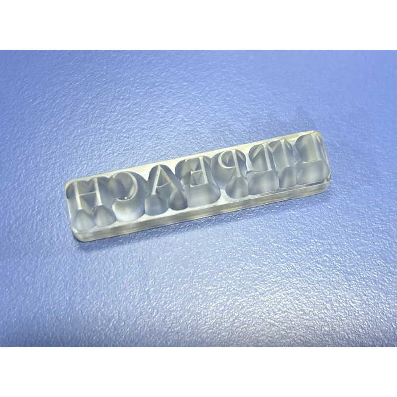 ตัวปั้มกดลายสบู่ กดลายดินเผา งานสั่งทำตามแบบ เนื้อเรซิ่น พร้อมด้ามจับไม้ - รูปที่ 2