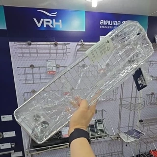 VRH ตะแกรงวางของ ตะแกรงวางของทรงยาว ตะแกรงวางของอเนกประสงค์ ติดผนัง สเตนเลส รุ่น HW102-W102B