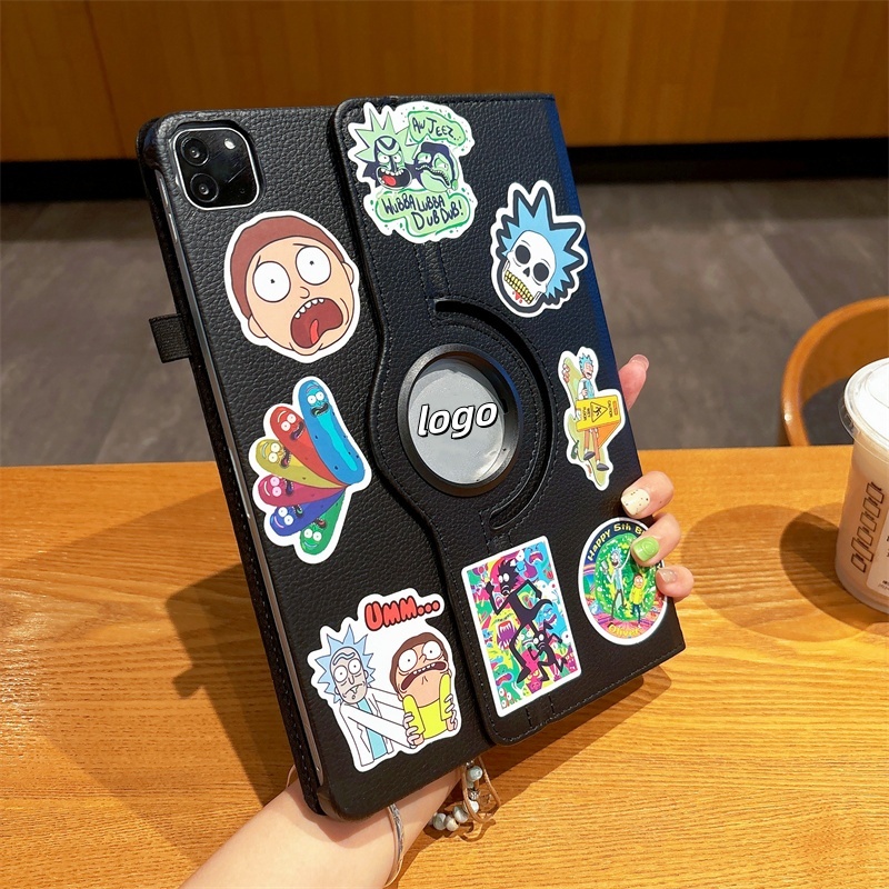 24 ชั่วโมงส่ง กราฟฟิตี้ ins เคส for iPad pro 2024 11 Gen10 10.9 2022 Gen9 8 10.2 2021 เคสไอแพด Air4 5 6 Case การหมุน360