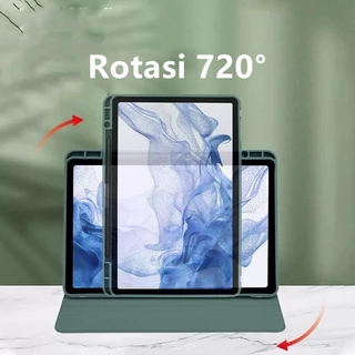 เคส Redmi Pad Pro 12.1นิ้ว การหมุน 720° มาพร้อมถาดใส่ปากกา Magnetic อะคริลิก Protective Case Redmi Pad Pro 12.1