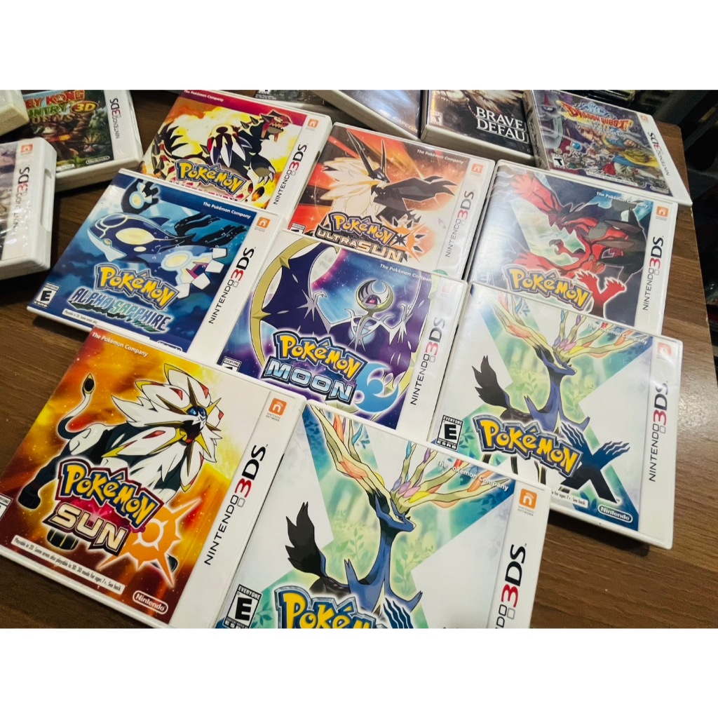 ตลับแท้!! NINTENDO 3DS : Pokemon ภาคหลักDS ตลับโซนUS