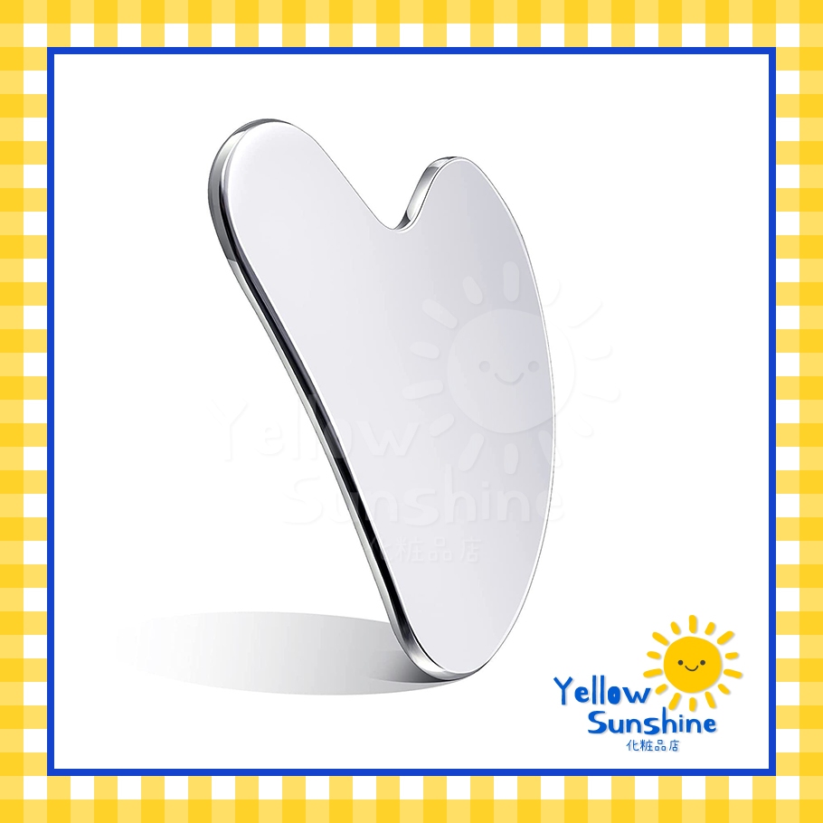 STAINLESS GUA SHA กัวซาสแตนเลส รูปทรงหัวใจ นวดกระชับใบหน้า ลดบวม นวดทั่วร่างกาย อุปกรณ์เสริมความงาม Beauty Care Routine