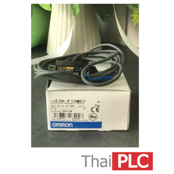 E2K-F10MC1 2M (OMRON)พร็อกซิมิตี้เซ็นเซอร์ ชนิดแฟลท คาปาซิทีฟ