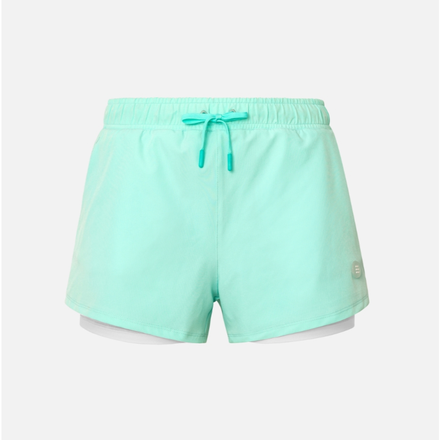 BARREL WOMEN ESSENTIAL HALF LEGGINGS SHORTS [01] - กางเกงขาสั้น กางเกงเลกกิ้งขาสั้น กันแดด-3WB001W_U