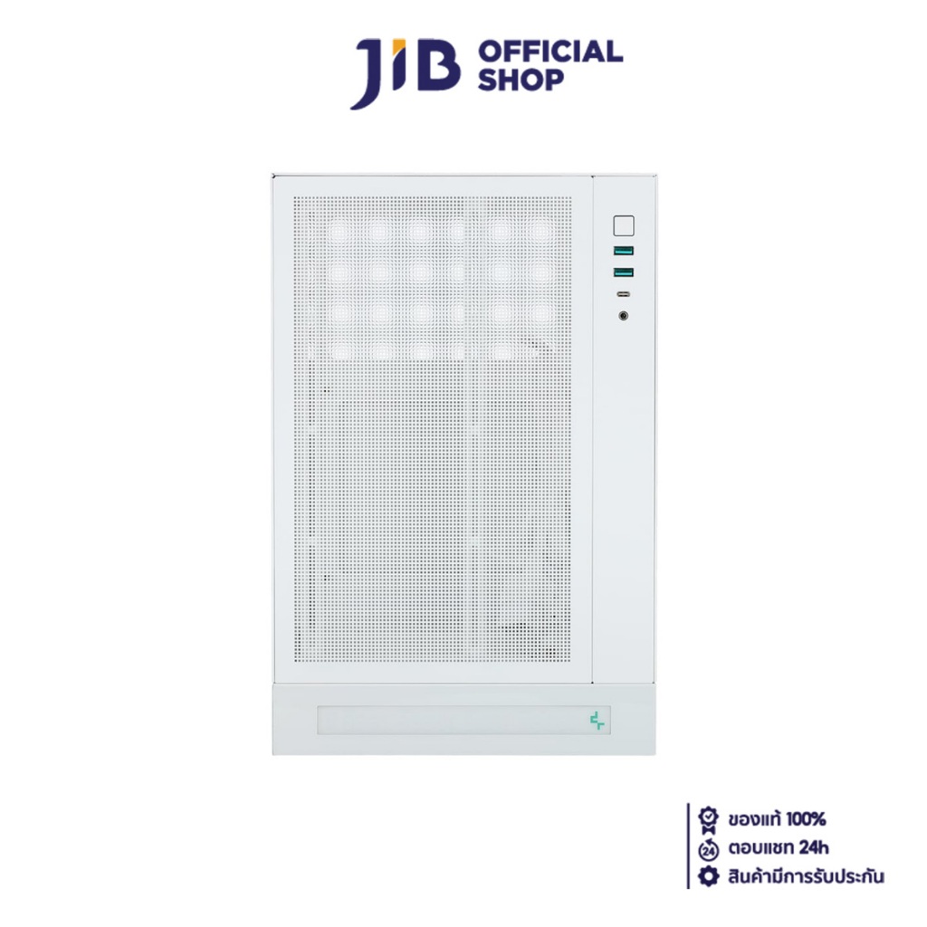 CASE (เคส) DEEPCOOL CH170 DIGITAL WH (WHITE) (MINI-ITX)