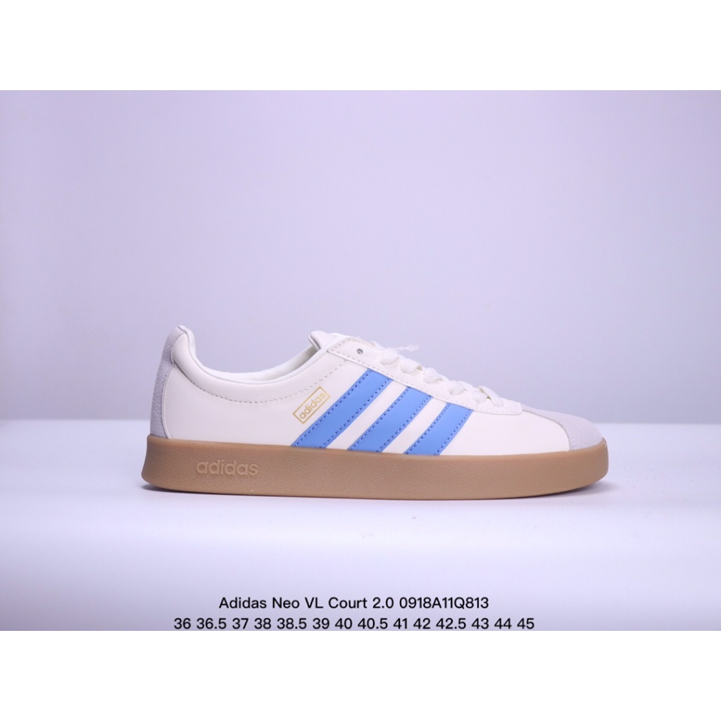 Adidas Neo VL Court 2.0 รองเท้าผ้าใบ JH5063 Unisex ขนาด: 36-45