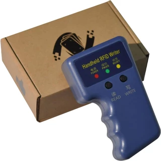 เครื่องอ่านการ์ด Rfid 125KHz เขียนคีย์การ์ด อ่าน / เขียน พร้อมบัตรขาว 6 ใบ + หัวเข็มขัด 6 ใบ