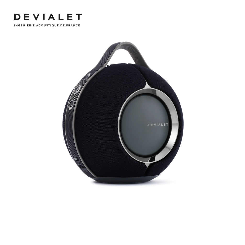 Devialet Mania - Deep Black ลำโพงแบบพกพา ให้เสียงสเตอริโอ 360 องศา"พร้อมแท่นชาร์จในกล่อง"