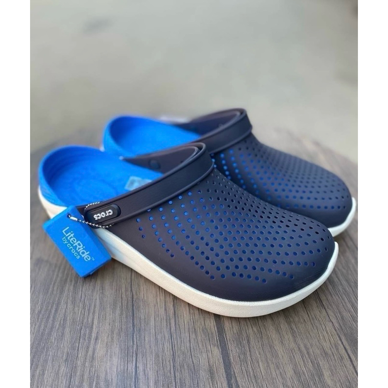C*ocs LiteRide Clog หิ้วนอก ถูกกว่าshop C*ocs Literide Clog Unisex Basic Crocs shoes(Crocs )