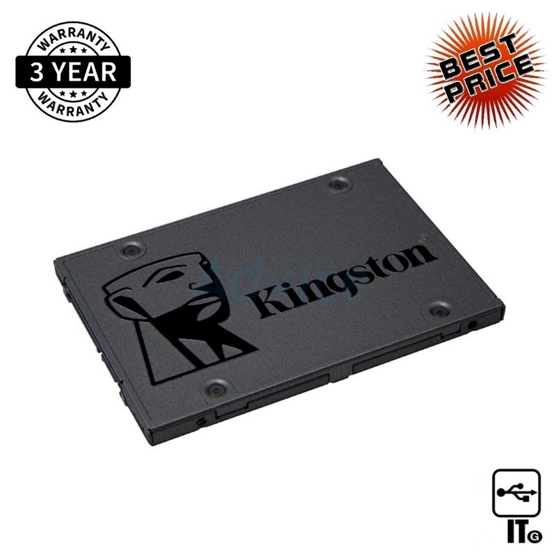 240 GB SSD SATA KINGSTON A400 (SA400S37/240G) ฮาร์ดดิส ฮาร์ดดิสก์ ฮาร์ดดิสก์ ssd ฮาร์ดดิสก์คอมพิวเตอ
