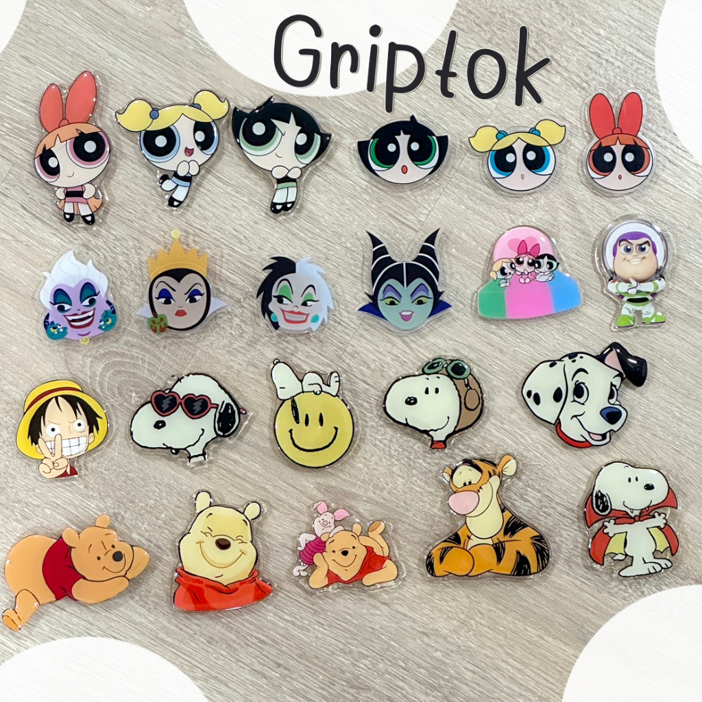 พร้อมส่ง Griptok รวมตัวการ์ตูน รุ่นใหม่สุดน่ารัก The Evil queen ตัวติดมือถือ