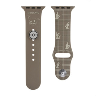 [ส่งตรงจากญี่ปุ่น] สายนาฬิกาข้อมือซิลิโคน ลายโปเกม่อน Mimikyu สําหรับ Apple Watch 41 40 38 มม.