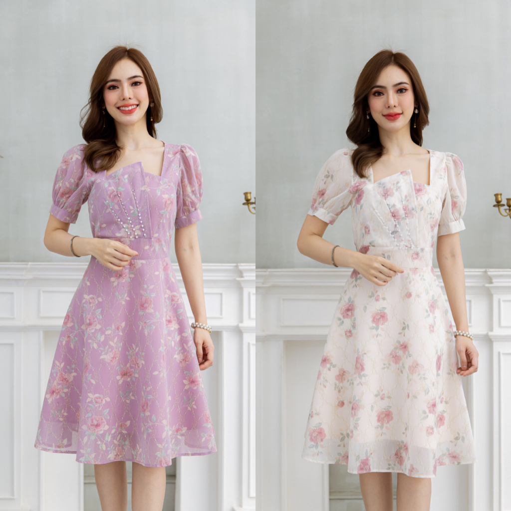 DD 364-04-05พริ้นเซสทูครีม ชมพู