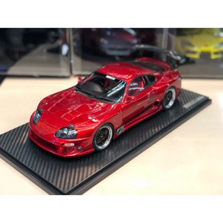 Ignition Model 1/18 TOP SECRET GT300 Supra (JZA80) Red Metallic