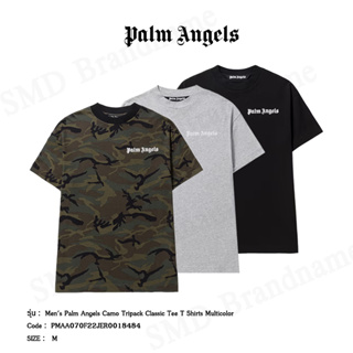 PALM ANGELS เสื้อยืดคอกลม รุ่น Mens Palm Angels Camo Tripack Classic Tee T Shirts Multicolor Code: PMAA070F22JER0018484