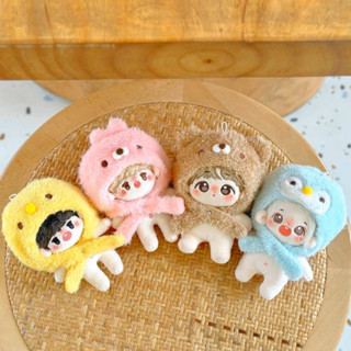 พร้อมส่งที่ไทย หมวกใส่น้องตุ๊กตา 10 cm (ชุดตุ๊กตา 10 cm)