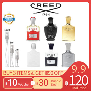 แท้💯%【🚛จัดส่งที่รวดเร็ว】 Creed Aventus &amp; Silver Mountain Water &amp; Himalaya &amp; Viking &amp; Aventus CologneEDP 2ml/5ml/10ml