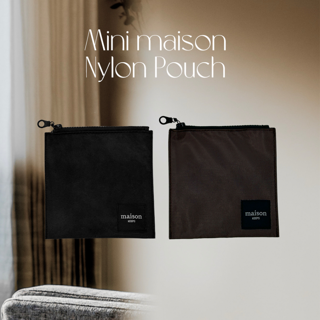 maison KEEPS | Mini Nylon Pouch | กระเป๋าจิ๋วผ้าไนลอน