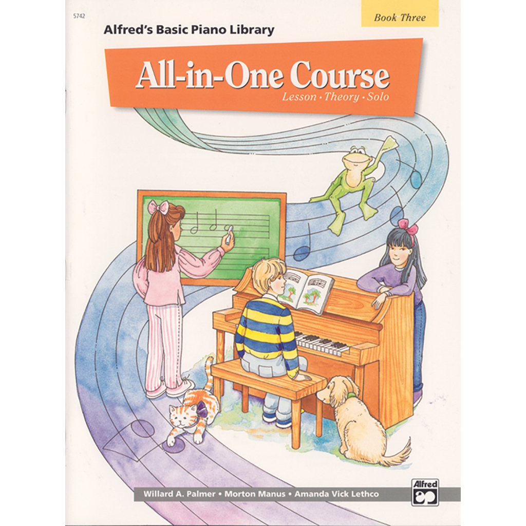 Alfred's Basic All-In-One Course, Bk 3 Palmer, Willard Manus, Morton Lethco, Amanda Paperback