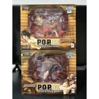 P.O.P DX ONE PIECE  Portgas.D.Ace &amp; Monkey.D.Luffy