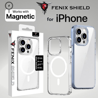 เคส FenixShield Crystal Hybrid II (Mark2) with Magnetic สำหรับ iPhone 15 / 14 / Pro / Plus / Pro Max