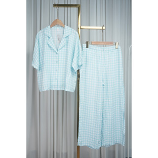 💙💚 Joe100 : Joe Fresh blue plaid sleepwear 💙💚