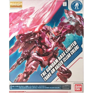 MG P BANDAI GUNDAM OO Raiser Trans-am Clear Color LIMITED GUNDAM BASE