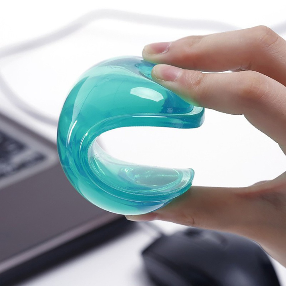 แผ่นรองเมาส์ ที่รองเมาส์ข้อมือ แบบซิลิโคน Mouse Pad with Gel Wrist เจลรองข้อมือ นิ่มสบายข้อมือ กันลื่น สำหรับพีซี คอมพิว