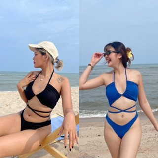 Rope Bikini Set ชุดเซ็ตบิกินี่สายแซ่บ (7008)