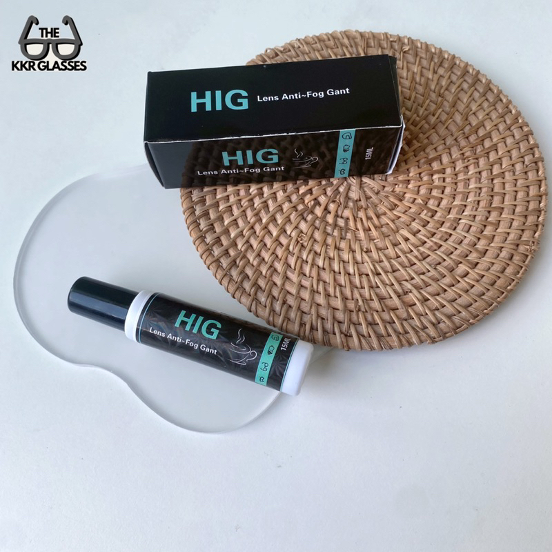 น้ำยาเช็ดเลนส์ HIC ขวดจิ๋ว สำหรับเช็ดเลนส์แว่นตา อุปกรณ์แว่น ขนาด15ml. (มีปลายทาง)