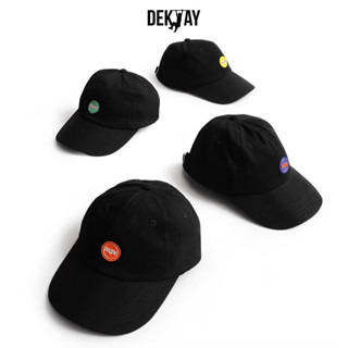 DEKTAY BASIC-T RUBBER BADGE ICON CAP Black