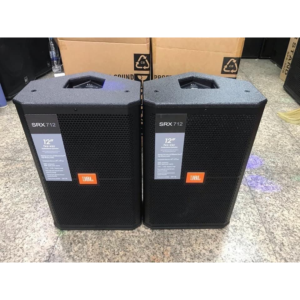 ตู้ลำโพงรุ่นSRX712Mเสียงกลางแหลม12นิ้ว Passive แบบ2ทางมีเน็ตเวิร์ค เสียบเสาได้หรือทำมอนิเตอร์ เสียงด