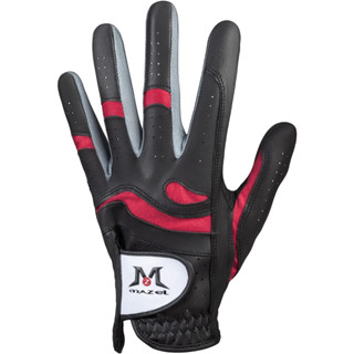 ถุงมือกอล์ฟ Mazel Golf Glove Hot Wet Weather Sweat-Absorbing Black Red Breathable Golf