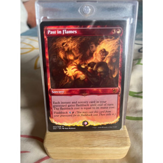 การ์ด MTG Past in Flames Red Magic the gathering EDH รุ่น Chandra Spellbook สภาพ Nm