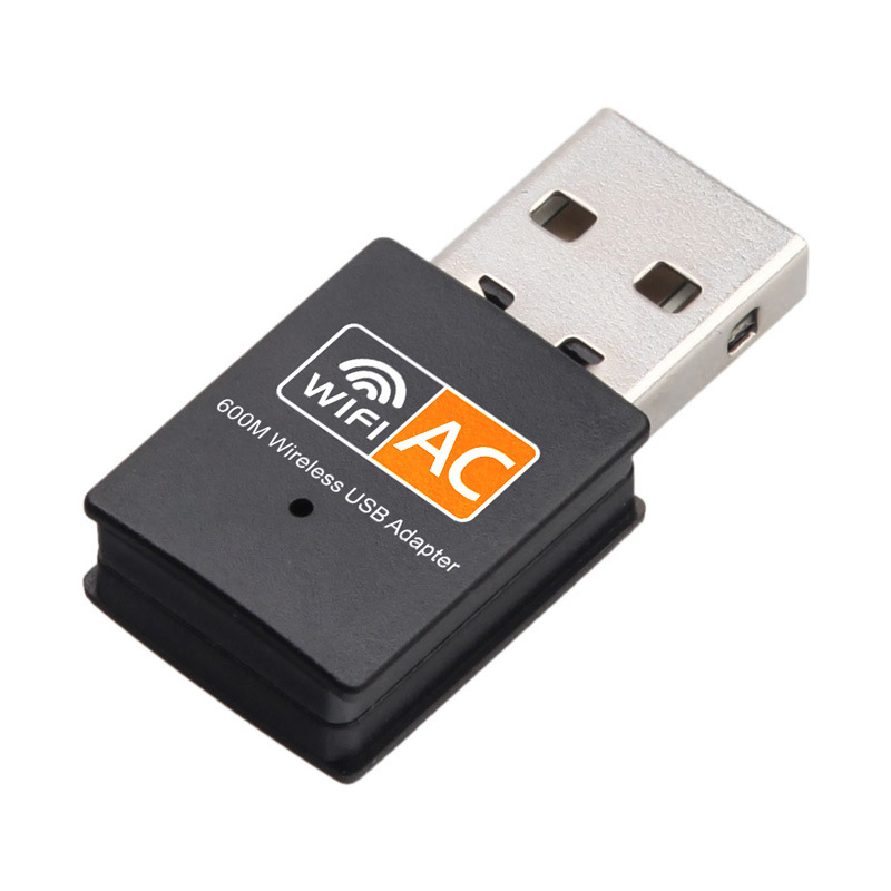 การ์ด WIFI USB รุ่น AC600Mbps S ORANGE RTL8811CU USB 2.0 WIRELESS CONTROLLER NETWORKING CARD ADAPTER COMWORK