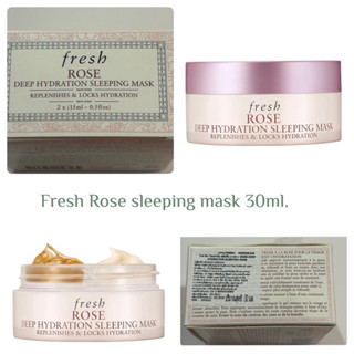 Fresh Rose Deep hydration sleeping mask 30ml.