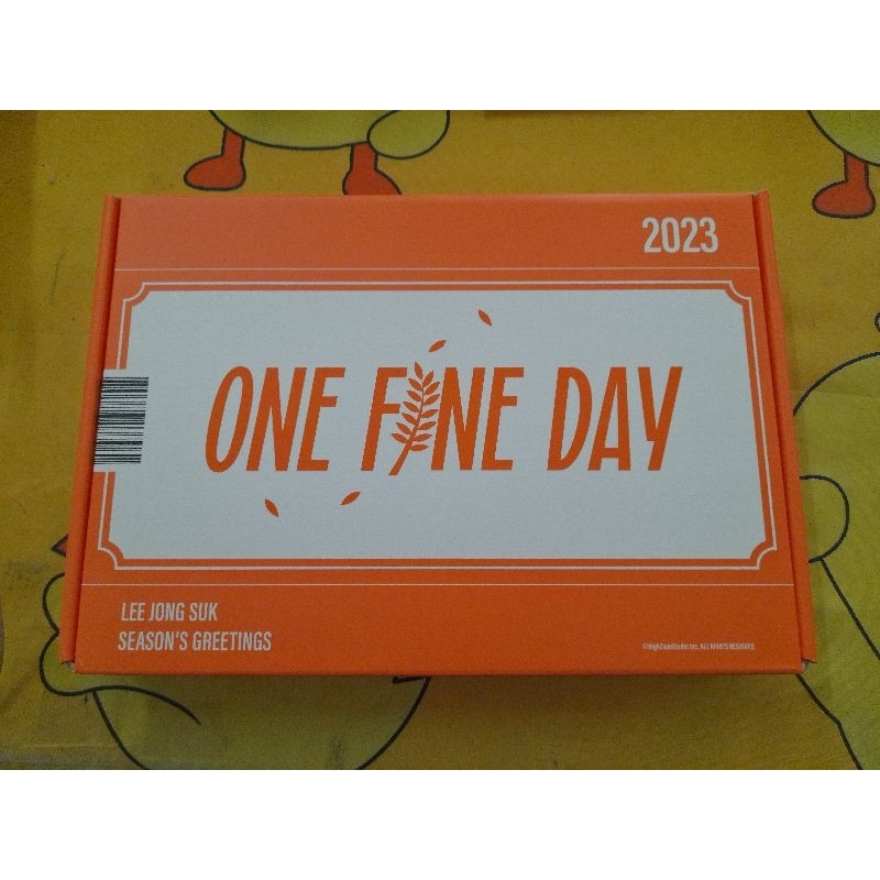 leejongsuk one fine day