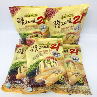 GRAIN CRISPY ROLL 180g คริสปี้โรล สอดไส้ครีมชีส Original ขนมเกาหลี 곡물그대로