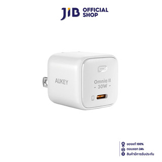 ADAPTER CHARGER (อะแดปเตอร์) AUKEY OMNIA II MINI 30W (PA-B1L) (WHITE)