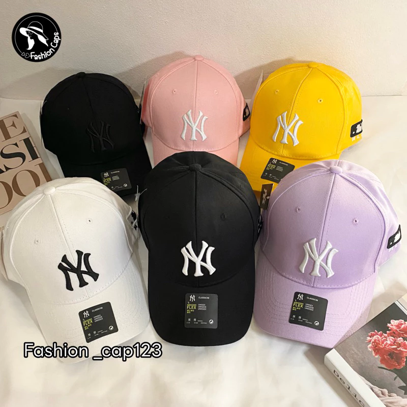 หมวกแก็ป งานปักนูน สีสวยหรูเรียบๆ พร้อมส่งจาก ไทยค่ะ💯🇹🇭