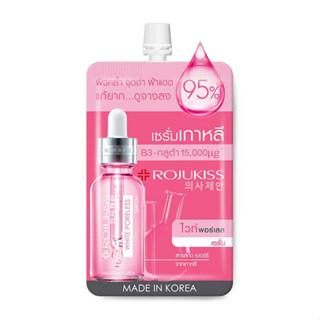 (x6ซอง)โรจูคิส ไวท์ พอร์เลส แอดวานส์ รีแพร์ เซรั่ม Rojukiss White Poreless Advanced Repair Serum 6 มล.