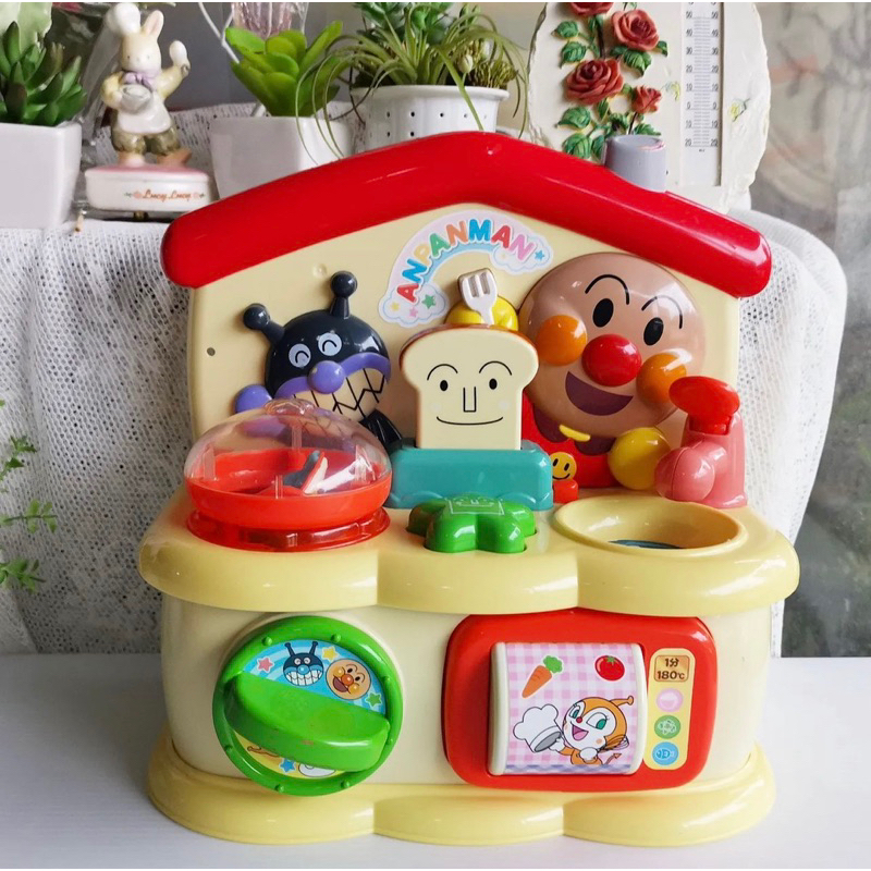 ของเล่นครัว​ Anpan Man​ มีลูกเล่นหลายอย่าง​ ของญี่ปุ่น