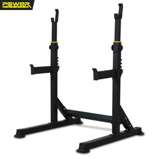 POWER REFORM เพาเวอร์แร็ค รุ่น Victory  ที่วางบาร์เบล ปรับความกว้าง สูง-ต่ำ ได้ แร็ควางบาร์เบล Barbell Rack