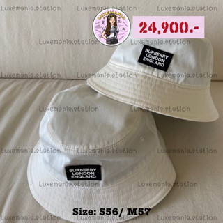 👜: New!! Burberry Bucket Hat‼️ก่อนกดสั่งรบกวนทักมาเช็คสต๊อคก่อนนะคะ‼️