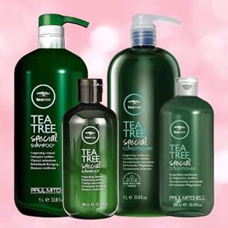 PAUL MITCHELL TEA TREE 300 1000 ML. แชมพู และ ครีมนวดผมสูตรเย็น ขจัดรังแค แก้อาการคันหนังศรีษะลดความมันหนังศรีษะ