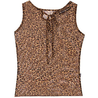 VGH LEOPARD MESH TOP