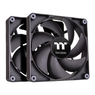 THERMALTAKE CT140 BLACK พัดลมเคส FANx2 : CL-F148-PL14BL-A