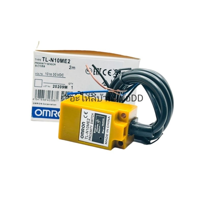 TL-N10ME2 OMRON PROXIMITY NPN-NC 3สาย DC 12-24V