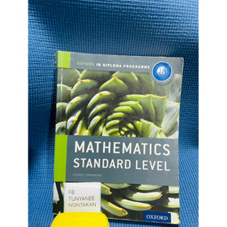 Oxford IB Diploma programme Mathematics Standard Level💥ไม่มีเขียน